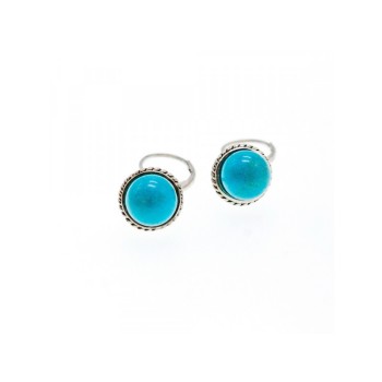 925 Sterling Silver Turquoise Earrings