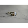 925 Sterling Silver Opal Ring Size 6.5