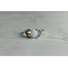 925 Sterling Silver Opal Ring Size 6.5
