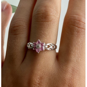 925 Sterling Silver Morganite 