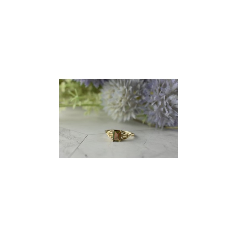 925 Sterling Silver Spinel Ring Size 6.5