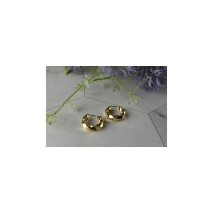 10K YELLOW GOLD EARRINGS