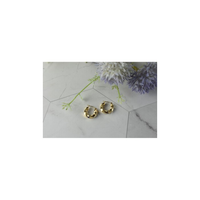 10K YELLOW GOLD EARRINGS