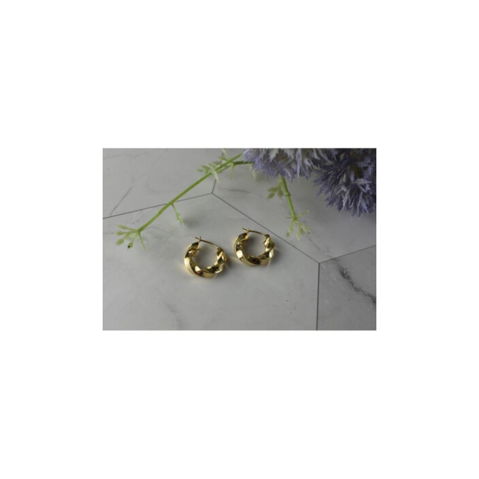 10K YELLOW GOLD EARRINGS