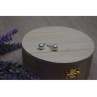 Stud Earrings with Pearls