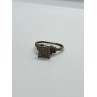 925 Sterling Silver CZ Ring Size 6