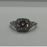 925 Sterling Silver CZ Ring Size 9.5