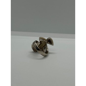 925 STERLING SILVER  MOTHER OF PEARL RING SIZE 7