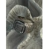 Men's 925 Sterling Silver CZ Ring Size 12