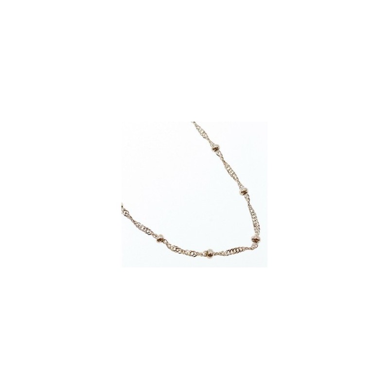 925 Sterling Silver Necklace Italy 29.9 in