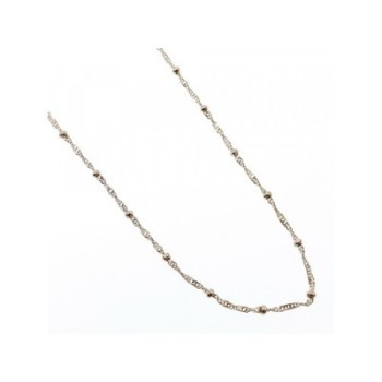 925 Sterling Silver Necklace Italy 29.9 in