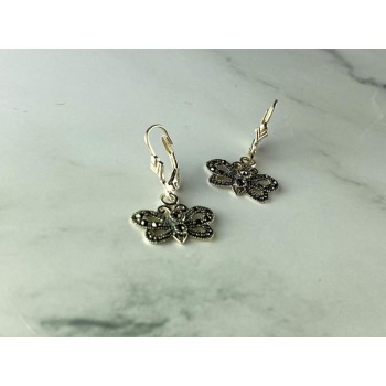 Vintage 925 Sterling Silver Marcasites 