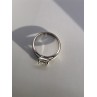925 Sterling Silver & CZ Ring Size 7