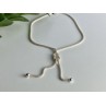 925 Sterling Silver Necklace Italy