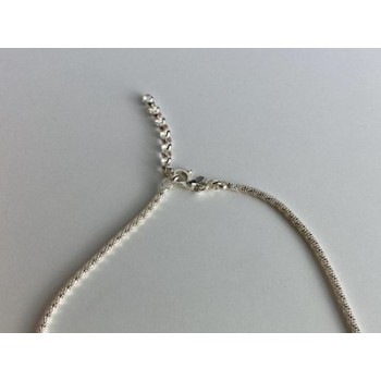 925 Sterling Silver Necklace Italy