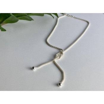 925 Sterling Silver Necklace Italy
