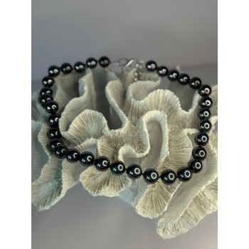 Aesthetic 925 Sterling Silver South Sea Shell Pearls Necklace Length 18 Inch