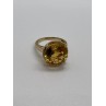 10K YELLOW GOLD RING CITRINE  SIZE 6