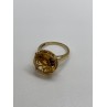 10K YELLOW GOLD RING CITRINE  SIZE 6