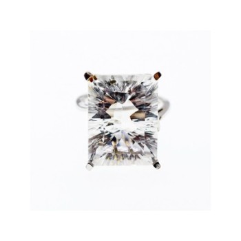 925 Sterling Silver CZ Ring Size 11.75