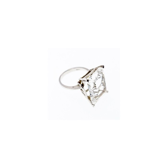 925 Sterling Silver CZ Ring Size 11.75