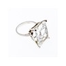 925 Sterling Silver CZ Ring Size 11.75