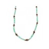925 Sterling Silver Green Jade Necklace