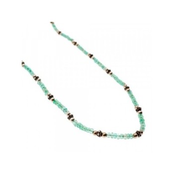 925 Sterling Silver Green Jade Necklace