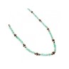 925 Sterling Silver Green Jade Necklace
