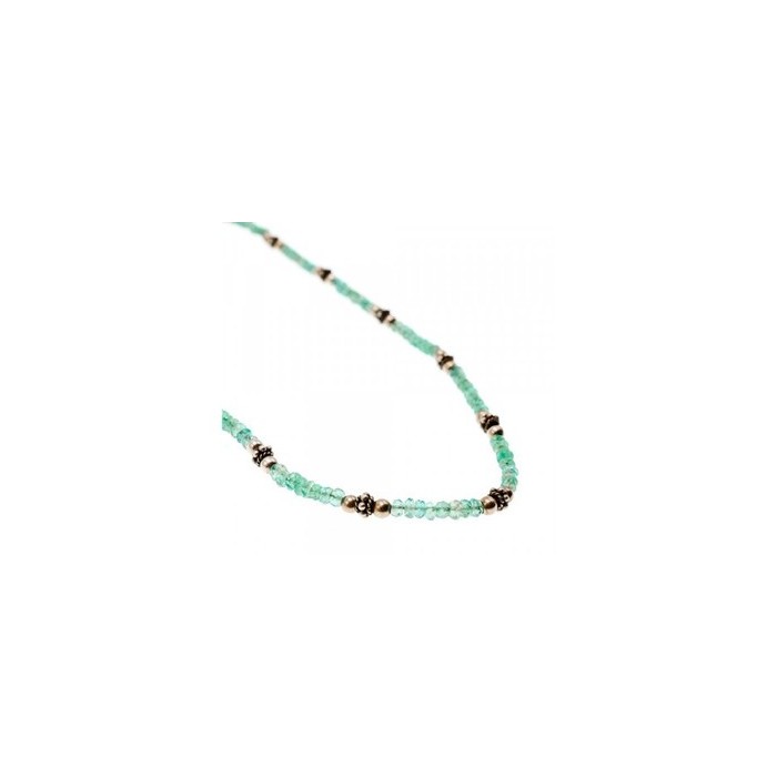 925 Sterling Silver Green Jade Necklace
