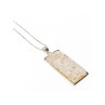 925 Sterling Silver Ivory Chain with Pendant
