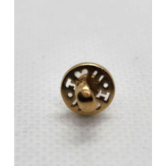 10K YELLOW GOLD CRYSTAL SWAROVSKI PENDANT