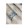 925 Sterling Silver CZ Ring Size 8.5