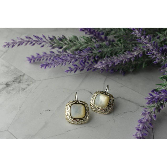 925 Sterling Silver Mother Of Pearl 