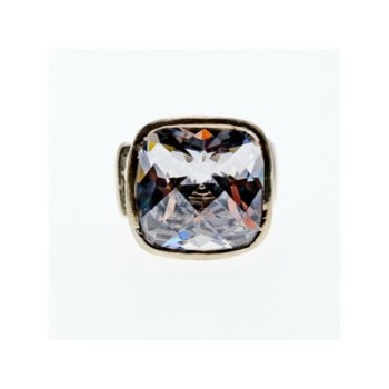 925 Sterling Silver CZ Ring Size 6.5