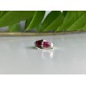 925 Sterling Silver Pink Spinel Ring Size 5.5