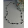 925 Sterling Silver Beautiful Necklace Length 17 Inch