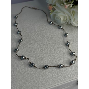 925 Sterling Silver Beautiful Necklace Length 17 Inch