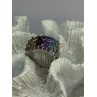 925 STERLING SILVER MULTICOLOR STONES RING SIZE 7