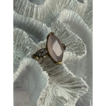 925 Sterling Silver Alpanite & CZ Ring Size 10.5