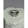 925 Sterling Silver CZ Men's Ring Size 12