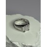 925 Sterling Silver CZ Men's Ring Size 12