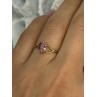 10K YELLOW GOLD MORGANITE RING SIZE 7.5