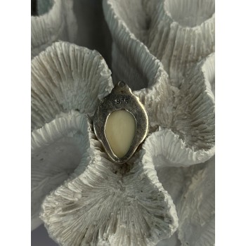 925 Sterling Silver Goddess Face Carved Peridot Pendant Length 1 Inch