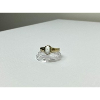 Vintage 925 Sterling Silver Moonstone Ring Size 11.25
