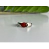 Vintage 925 Sterling Silver Agate Ring Size 7.25