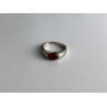 Vintage 925 Sterling Silver Agate Ring Size 7.25