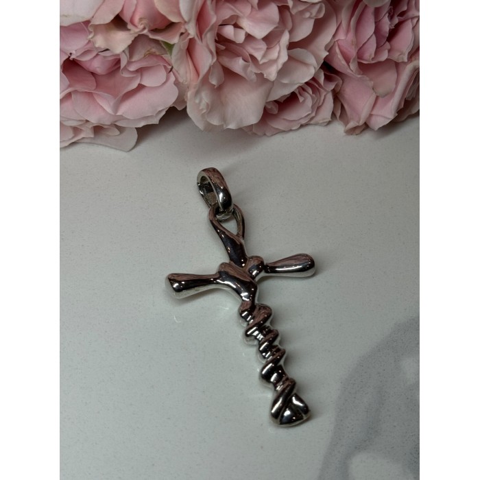 925 STERLING SILVER CROSS LENGTH 3 in
