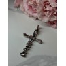 925 STERLING SILVER CROSS LENGTH 3 in