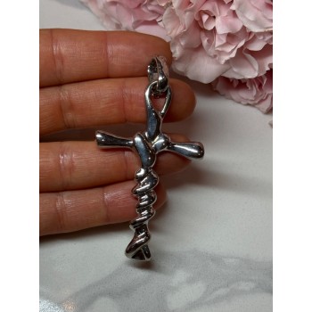 925 STERLING SILVER CROSS LENGTH 3 in